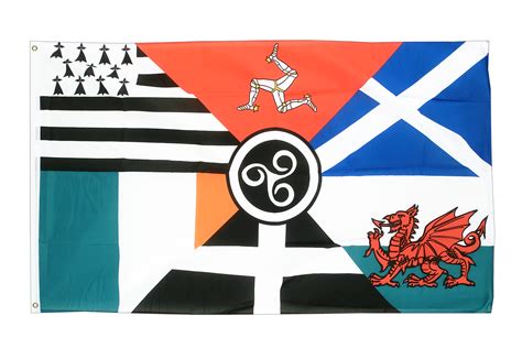 Celtic Nations 3x5 Ft Flag 90x150 Cm Royal Flags