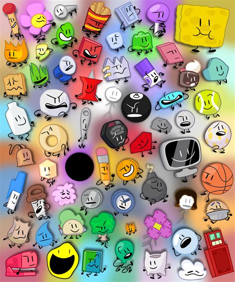 BFDI cast by Goplu on DeviantArt