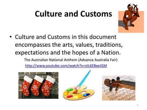 PPT - Australian Culture & Customs PowerPoint Presentation - ID:2063376