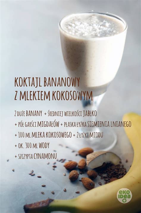 Koktajl Bananowy Z Nasionami Chia Artofit