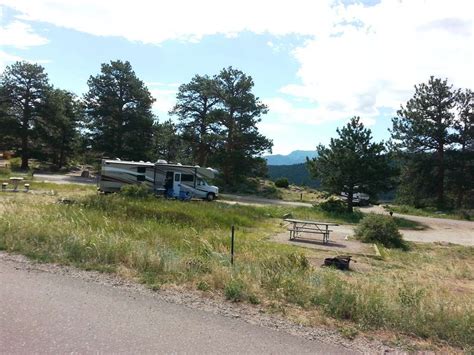 Moraine Park Campground Rocky Mountain National Park Colorado CO