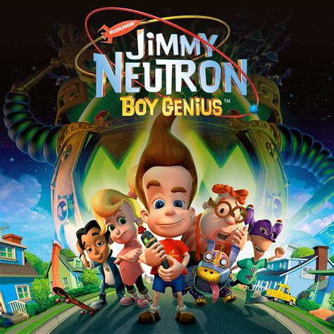 Jimmy Neutron Boy Genius Poster