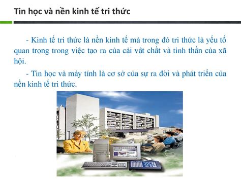 NhÓm 2 XÃ HỘi Tin HỌc HoÁ Cơ Sở Của Nền Kinh Tế Tri Thức Ppt Download