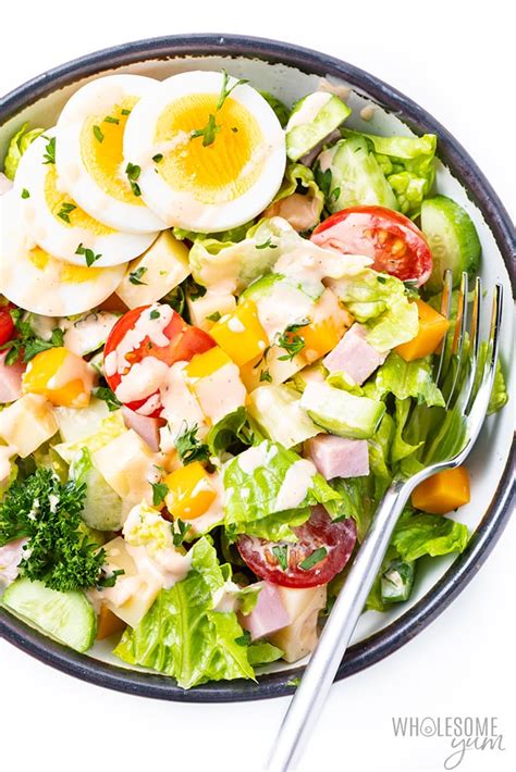 Easy Chef Salad Recipe Wholesome Yum