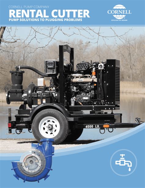 Cutter Rental Brochure Cornell Pump Company