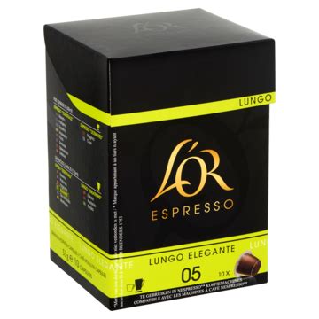 L OR Espresso Lungo Elegante Koffiecapsules 10 Stuks Bestellen