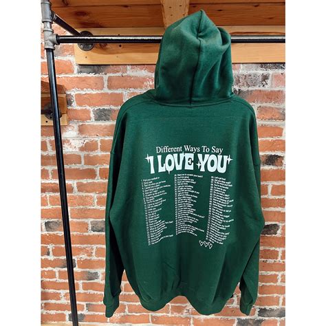 Different Ways To Say I Love You Hoodie Ash And Ash Co