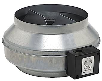 Fantech FG 12 Inline 12 Centrifugal Duct Fan Metal Housing 741 CFM