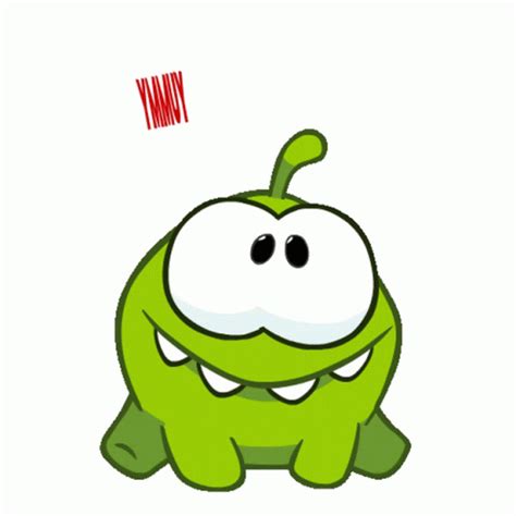 Yummy Om Nom Sticker Yummy Om Nom Cut The Rope Discover Share Gifs