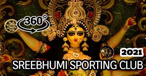 Immersive 360° Virtual Tour Of Sreebhumi Sporting Club Durga Puja 2021