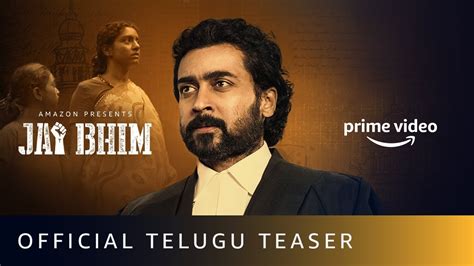 Jai Bhim Official Teaser (Telugu) | Suriya | New Telugu Movie 2021 ...