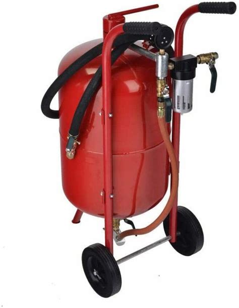 10 Gallon 10g Pressure Sandblaster Air Tank Sand Blaster W Hose And Nozzle Gun Econosuperstore