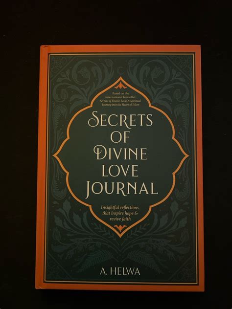 Secrets Of Divine Love Journal A Helwa Hobbies Toys Books