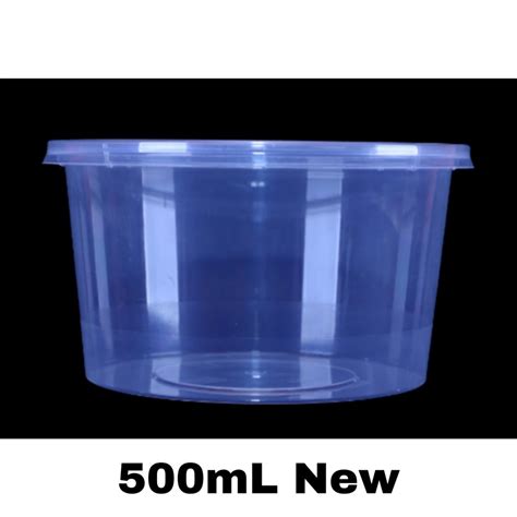 Air Tight Round Recyclable Plastic Food Containers At Rs Piece In