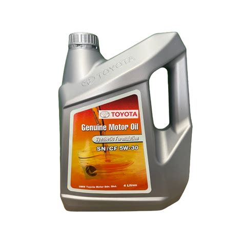 TOYOTA GENUINE MOTOR OIL SNCF 5W 30