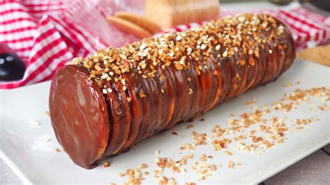 Brazo Gitano De Galletas Con Chocolate Y Crema Recetas Faciles