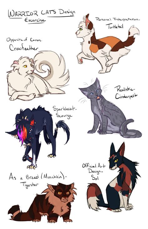 Warrior Cats Design Challenge By Tennelleflowers On Deviantart