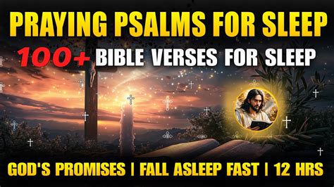 Praying Psalms For Sleep Bible Verses For Sleep God S Promises