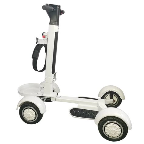 10 Inch 1000w Dc Motor 4 Wheel Golf Electric Scooter Dual Motor White Golf Cart Mobility