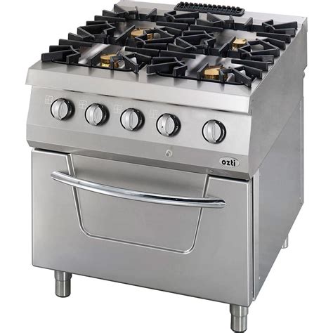 Cuisinière à gaz 900 7865 N1 80908 10 Ozti professionnelle 4