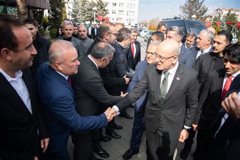 Hazine ve Maliye Bakanı Şimşekten Başkan Büyükkılıça Ziyaret