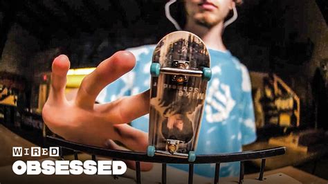 Watch How This Guy Mastered Fingerboarding | Obsessed | WIRED