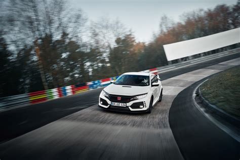 The Honda Civic Type R Sets A New Fwd Record On The Nurburgring [ Video]