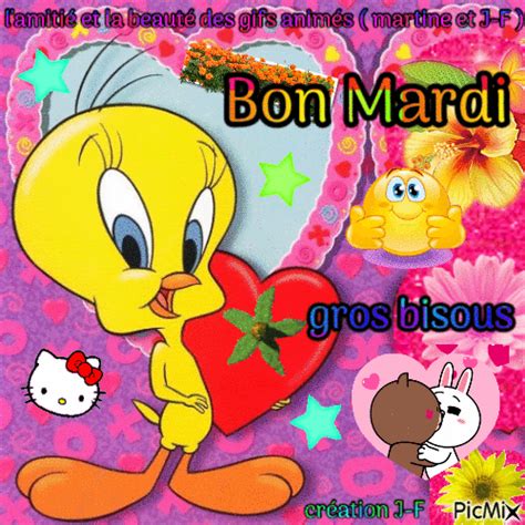 bon mardi Bon Mardi Animé Tweety Creations Bird Fictional