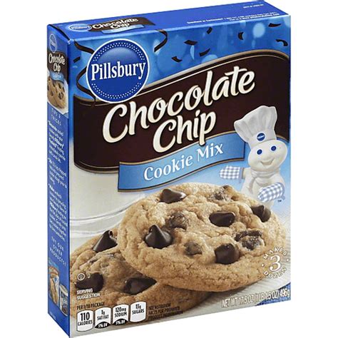 Pillsbury Chocolate Chip Cookie Mix | Cake, Cookie & Brownie Mixes ...