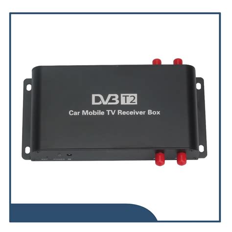 Tv Tuner Rns510 Car Digital Dvb T2 Tv Receiver Tv Box With 4 Antennas