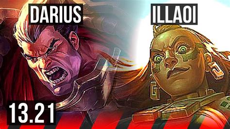 Darius Vs Illaoi Top 6 0 2 500 Games 1 2m Mastery Dominating