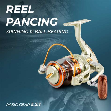 Jual Yumoshi Reelsking Reel Pancing Spinning Ball Bearing