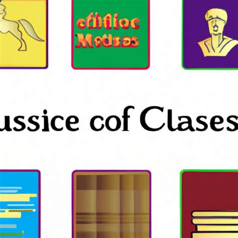 Exploring the Classics in Literature: A Guide to the Most Influential ...