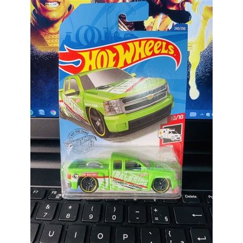 Hot Wheels Chevy Silverado Shopee Brasil