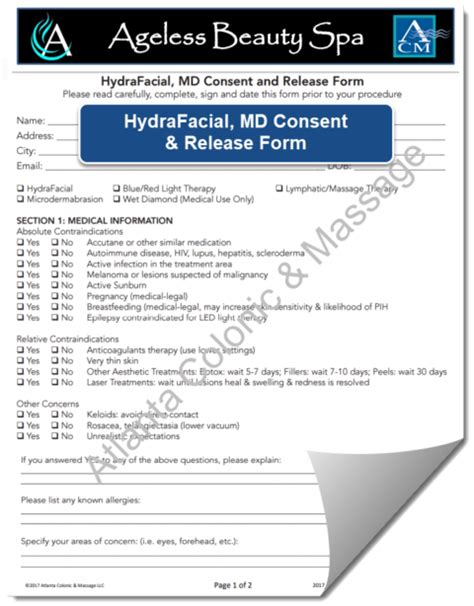 Intake And History Forms Acm