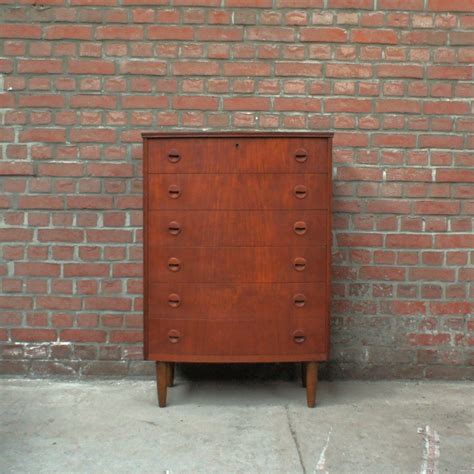 Proantic Chiffonnier Vintage Scandinave En Teck Dlg Kai Kristiansen