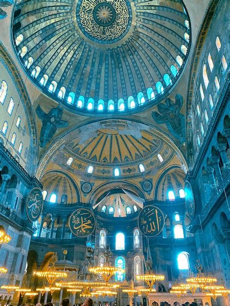 Premium Photo | Hagia sophia mosque in istanbul city turkey