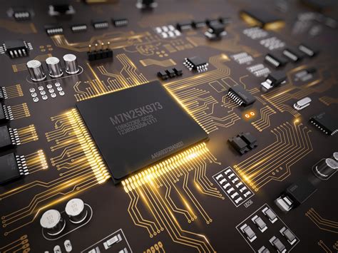 High Tech Electronic PCB Printed Circuit Board With Processor