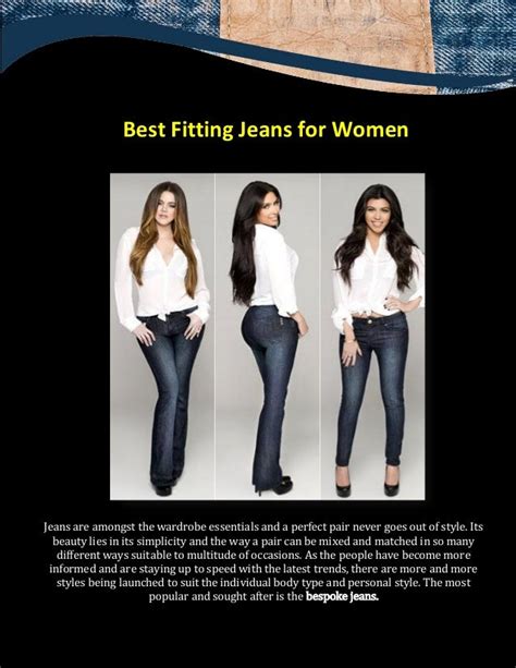 Best Fitting Jeans For Women