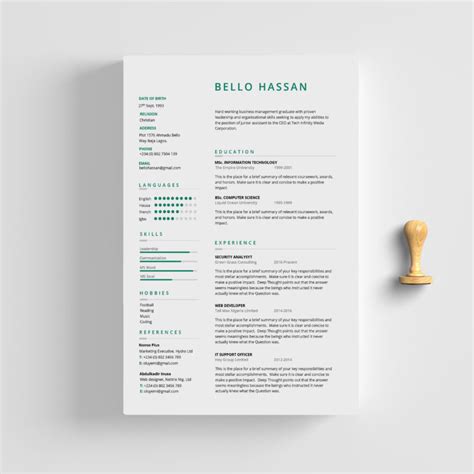 Cv Resume Fleek Templates The Best Microsoft Office Templates Online