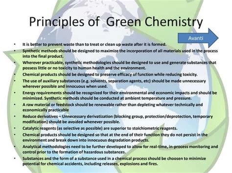 Green chemistry, Its Applications and Benefits