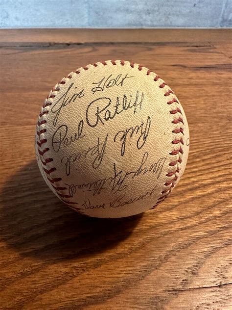 Vintage Minnesota Twins Autographed Stamped Baseball Future