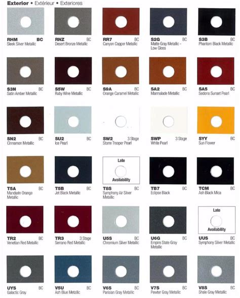 2016 Hyundai Paint Codes And Color Charts