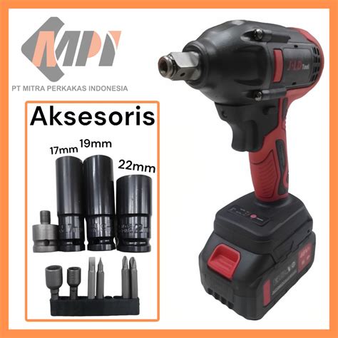 Jual Mesin Cordless Impact Wrench Jld 48 V 2 Battery Shopee Indonesia