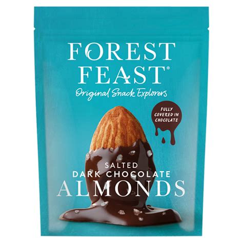 Forest Feast Salted Dark Chocolate Almonds Bag G Storefront En