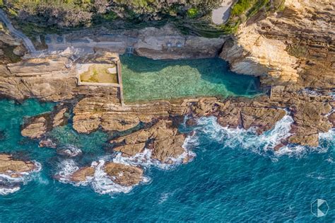 Blue Pool, Bermagui, Sapphire Coast (AH004R) - Kramer Photography