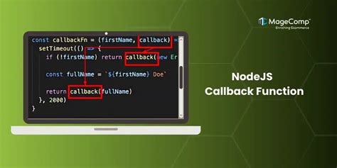 NodeJS Callback Function MageComp