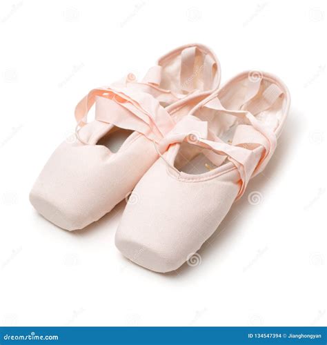 Ballet Shoes Ballet Isolated Dance Shoes Dancer Ballerina Stock Photo