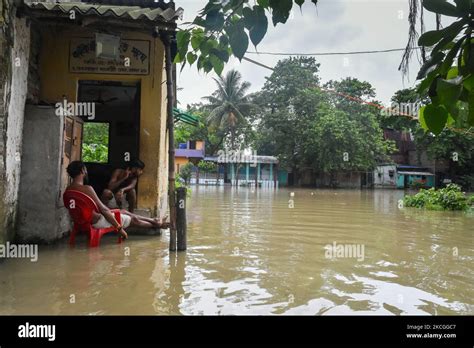 High Tide Over River Ganges Caused Massive Flooding To Various Parts Of