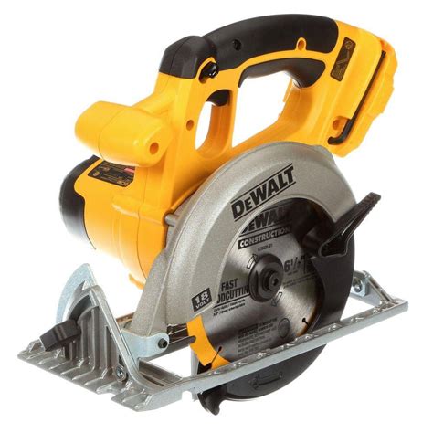 DEWALT 18-Volt 6-1/2 in. (165 mm) Cordless Circular Saw (Tool-Only)-DC390B - The Home Depot